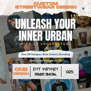 custom design 1-on-1 t-shirt design consultations - skater - graffiti streetwear
